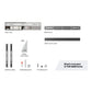 Vogel's TVM 5605 ELITE Serie Flache TV-Wandhalterung