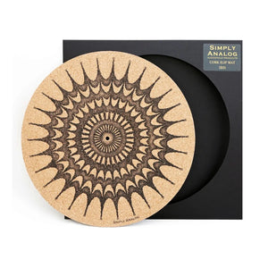 Simply Analog Cork Slipmat Iris
