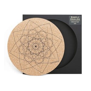 Simply Analog Cork Slipmat Geo