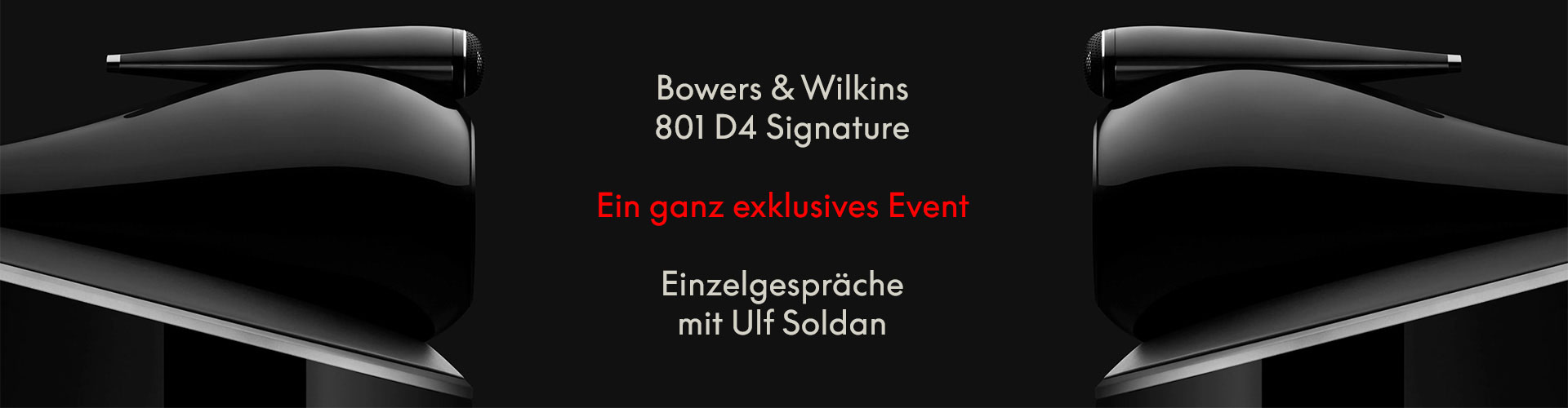 Ulf soldan stellt vor: Die 801 D4 Signature