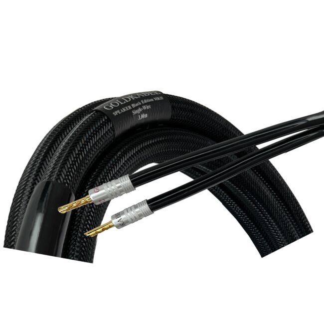 Goldkabel Speaker Black Edition MKII Single-Wire 4,5m