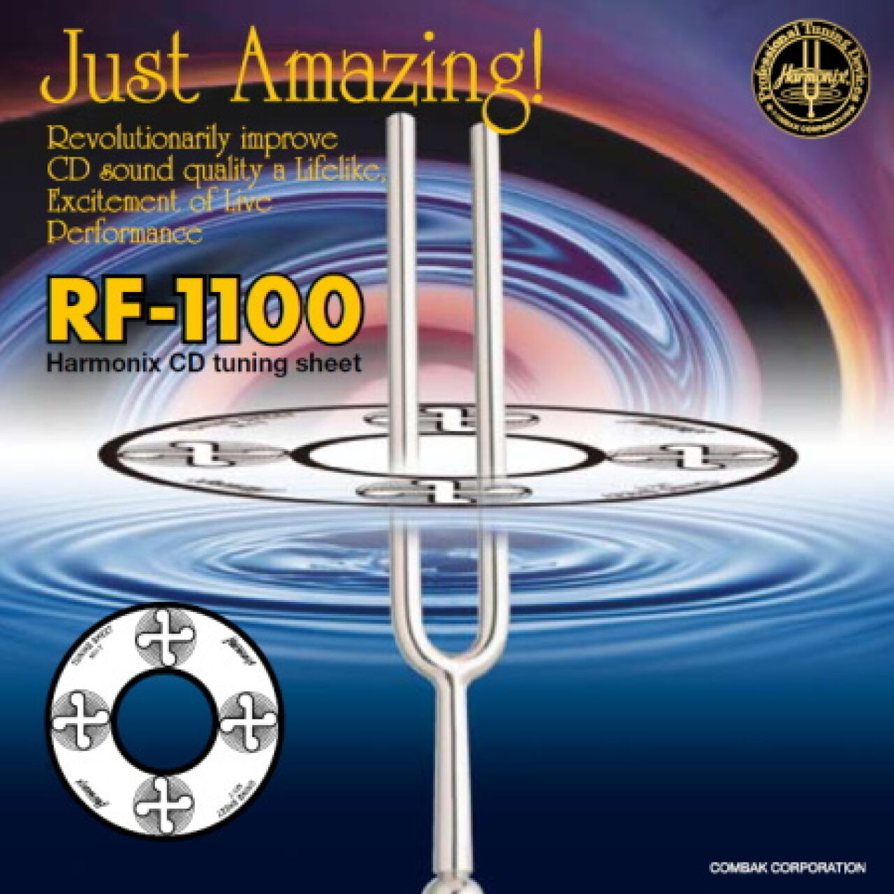 Harmonix RF-1100 Resonanzgestimmte CD-Auflagen
