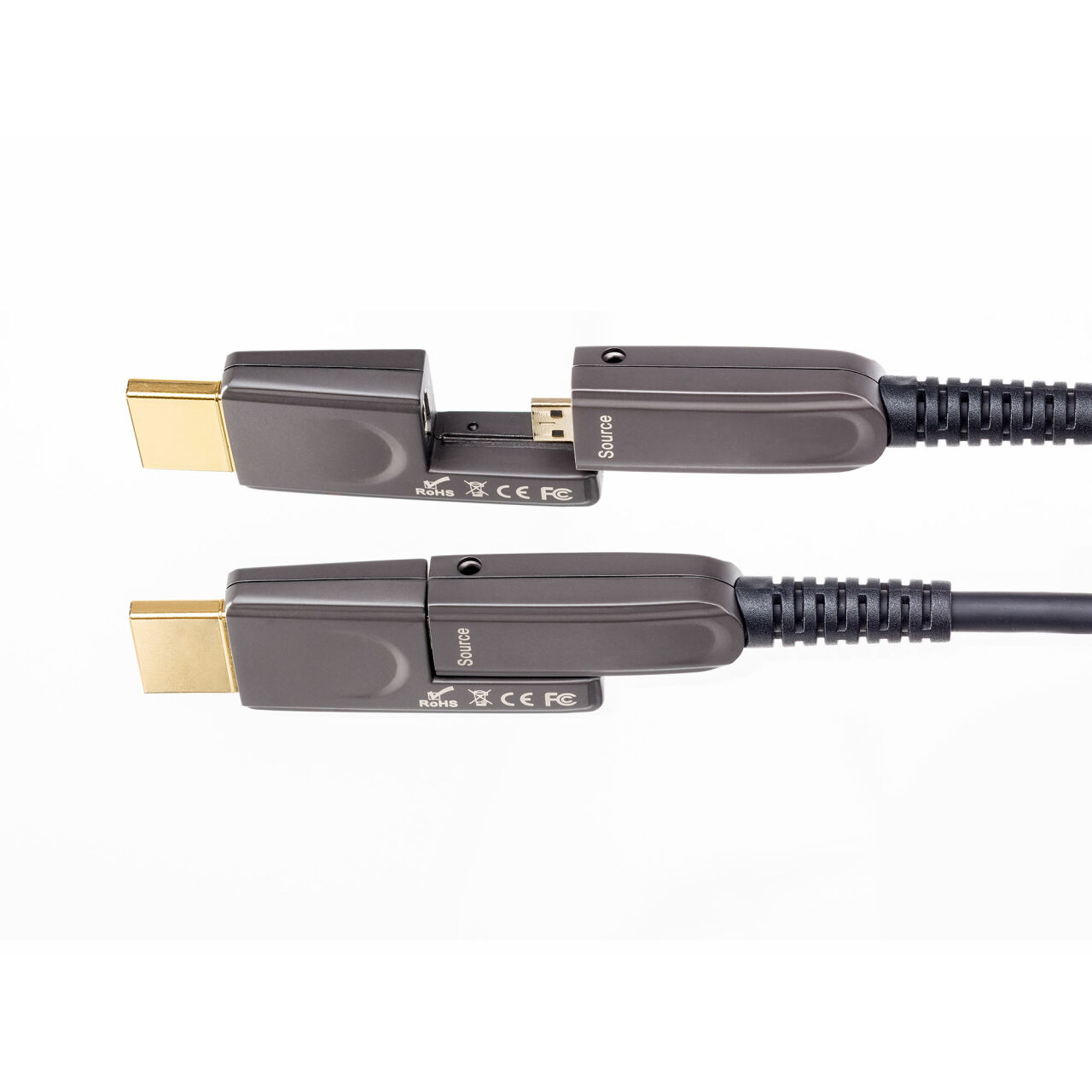 In-akustik HDMI 2.0 LWL Micro-Kabel 20.0 Meter + Stecker