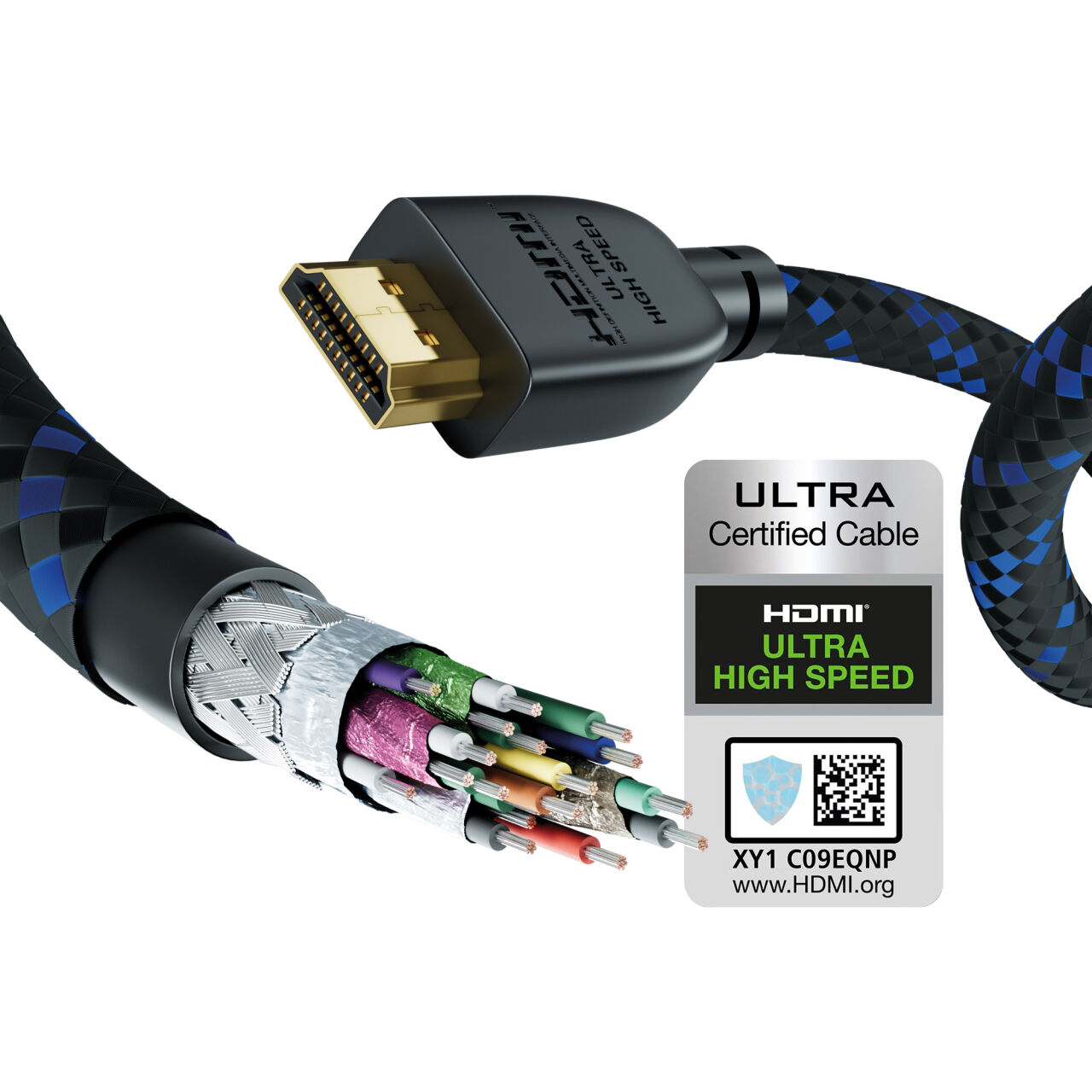 In-akustik HDMI 2.1 Ultra High Speed 2.0 Meter