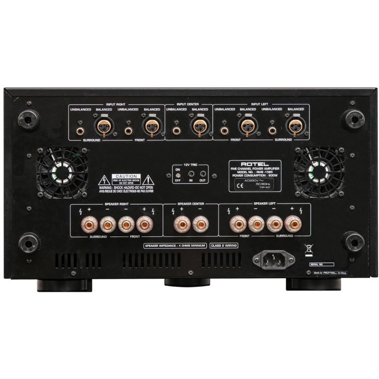 Rotel RMB-1585 Five Channel Amp